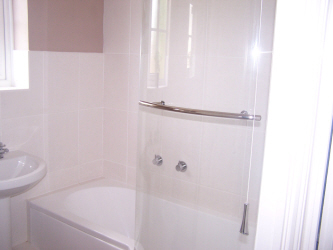 Showers installed  by White Rose Plumbing in Swanmore