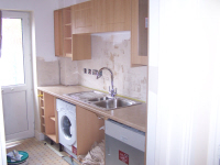 Kitchen being installed by White Rose Plumbing